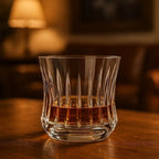 Copo em Cristal Lapidado 66 para Whisky 19 Artemano 325ml
