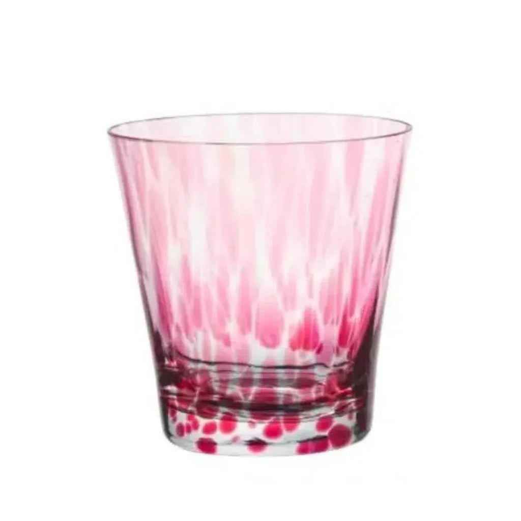 Copo em Cristal para Caipirinha Verde Murano Colors Artemano 230ml
