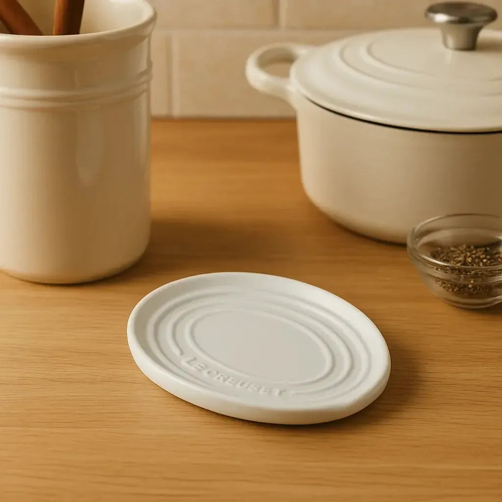 Descanso Oval para Colher Cotton Le Creuset