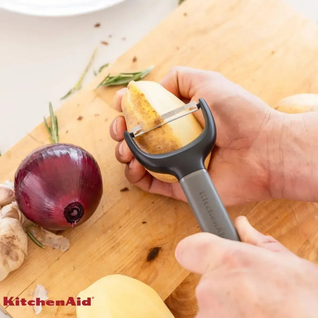 Descascador Y-Peeler Frutas Legumes Vermelho KitchenAid
