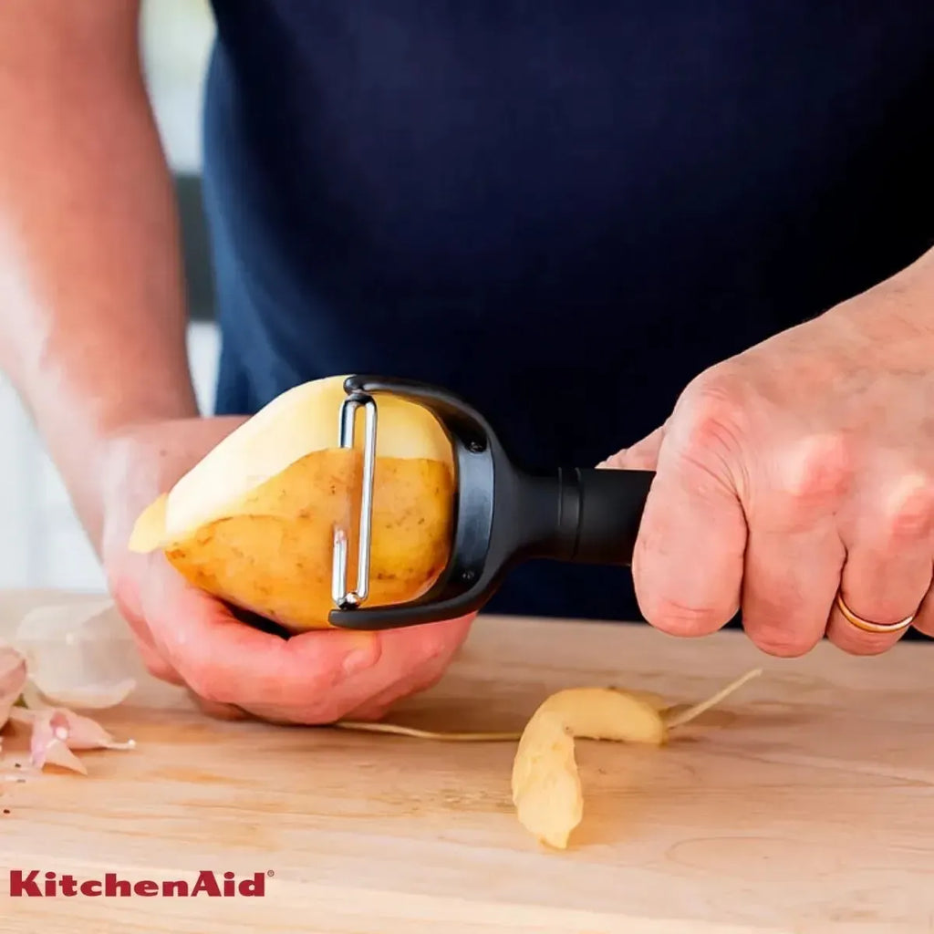 Descascador Y-Peeler Frutas Legumes Vermelho KitchenAid