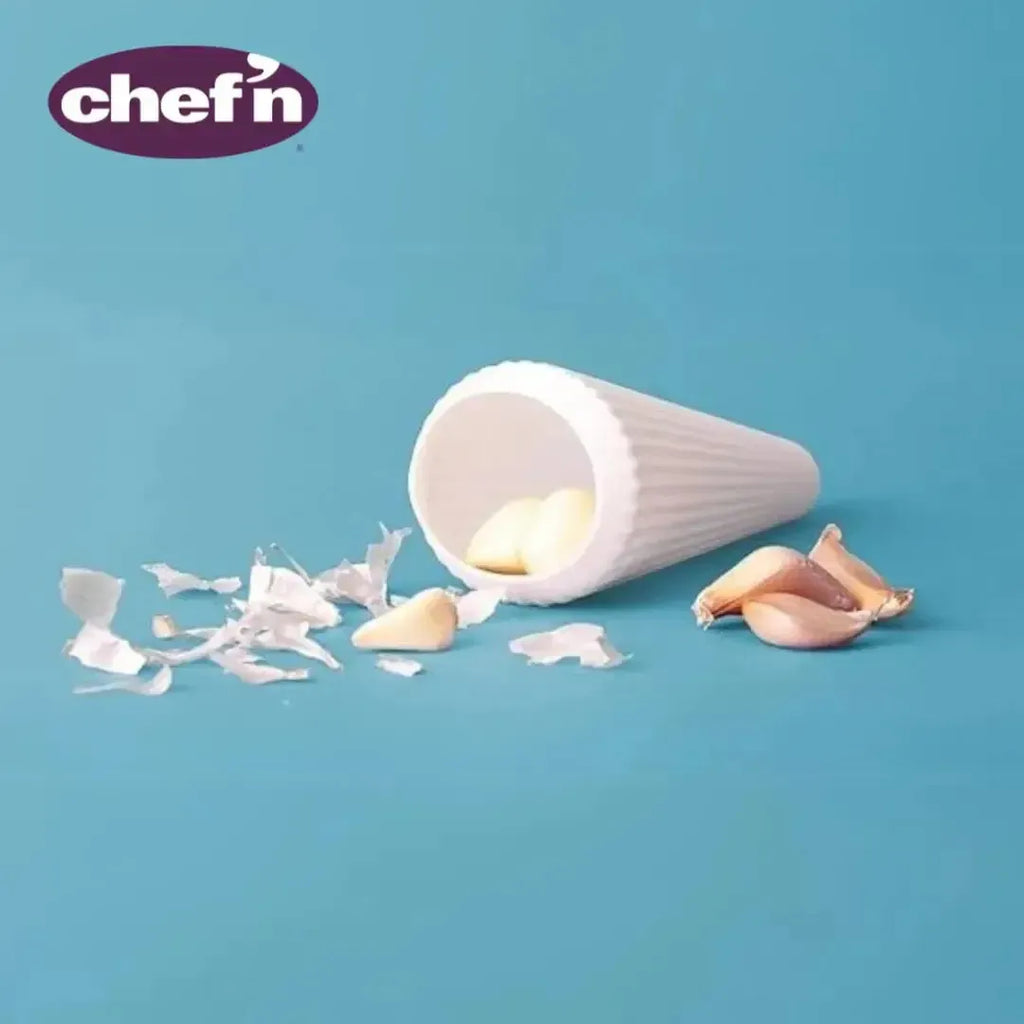 Descascador de Alho Silicone Branco Chef'n