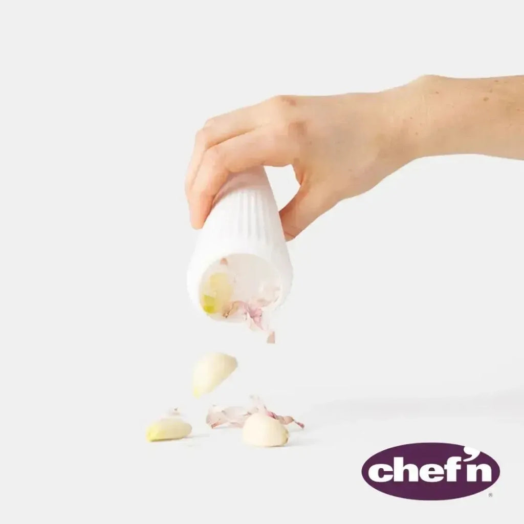 Descascador de Alho Silicone Branco Chef'n