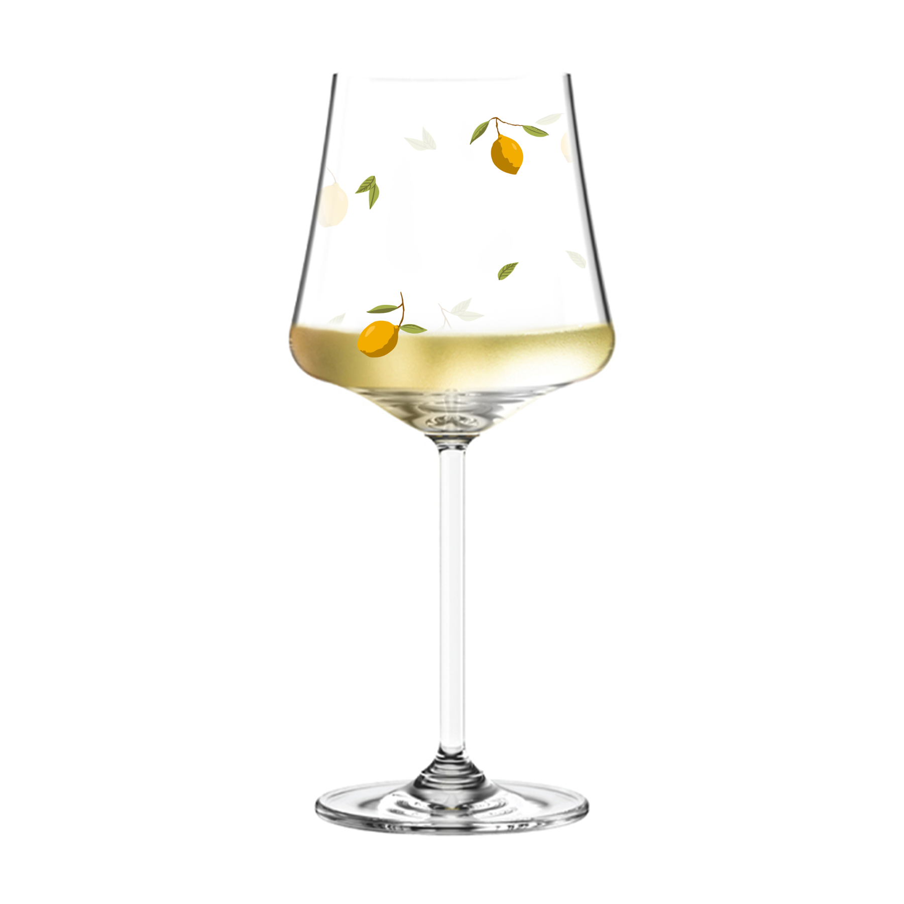 Jogo 6 Taças Universal em Cristal Ecológico Allure 435ml Limão