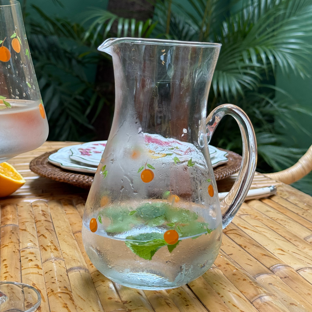 Jarra Real em Cristal Ecológico 1,2L Laranja