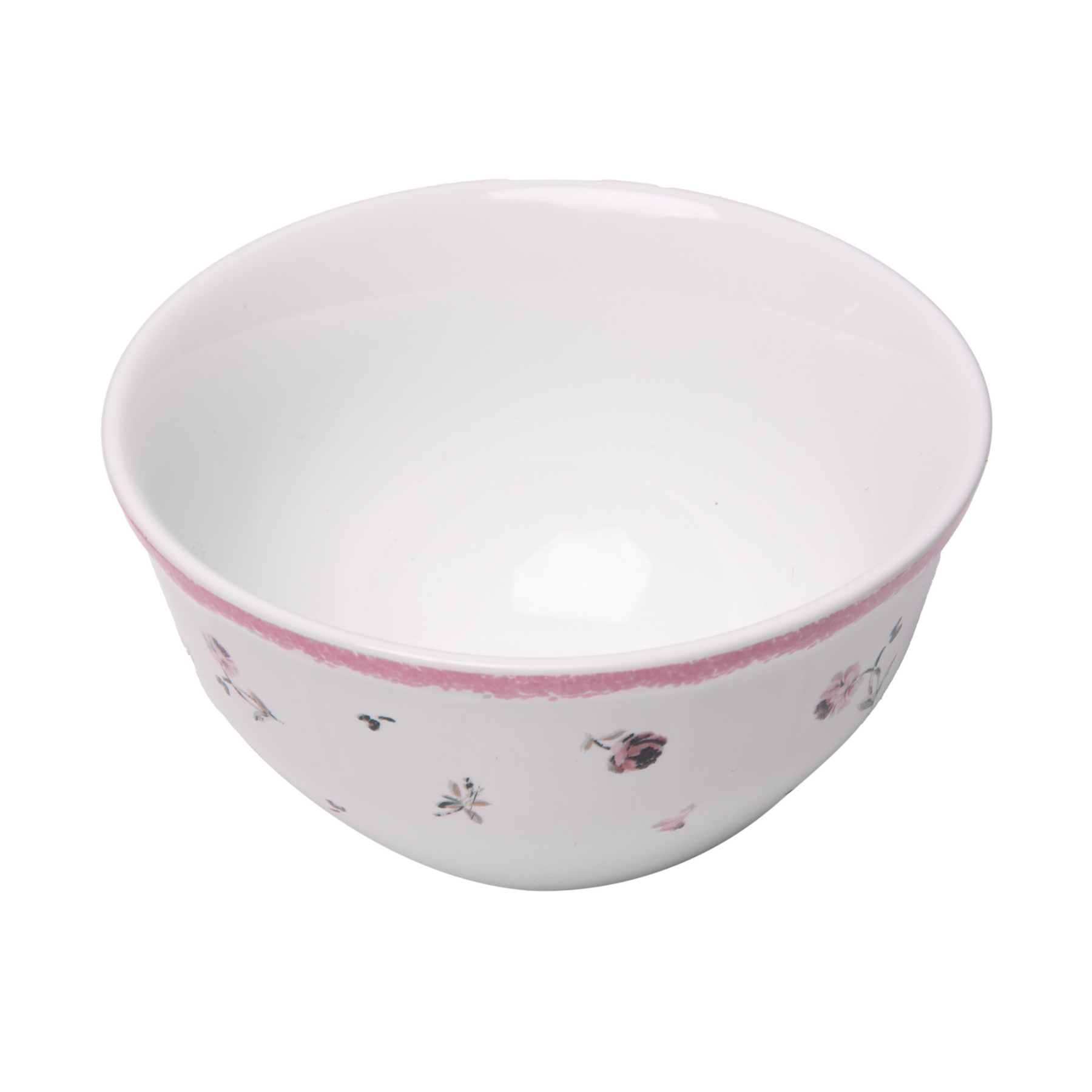 Conjunto 4 Bowls Cerâmica Florescer Azul 12,5cm