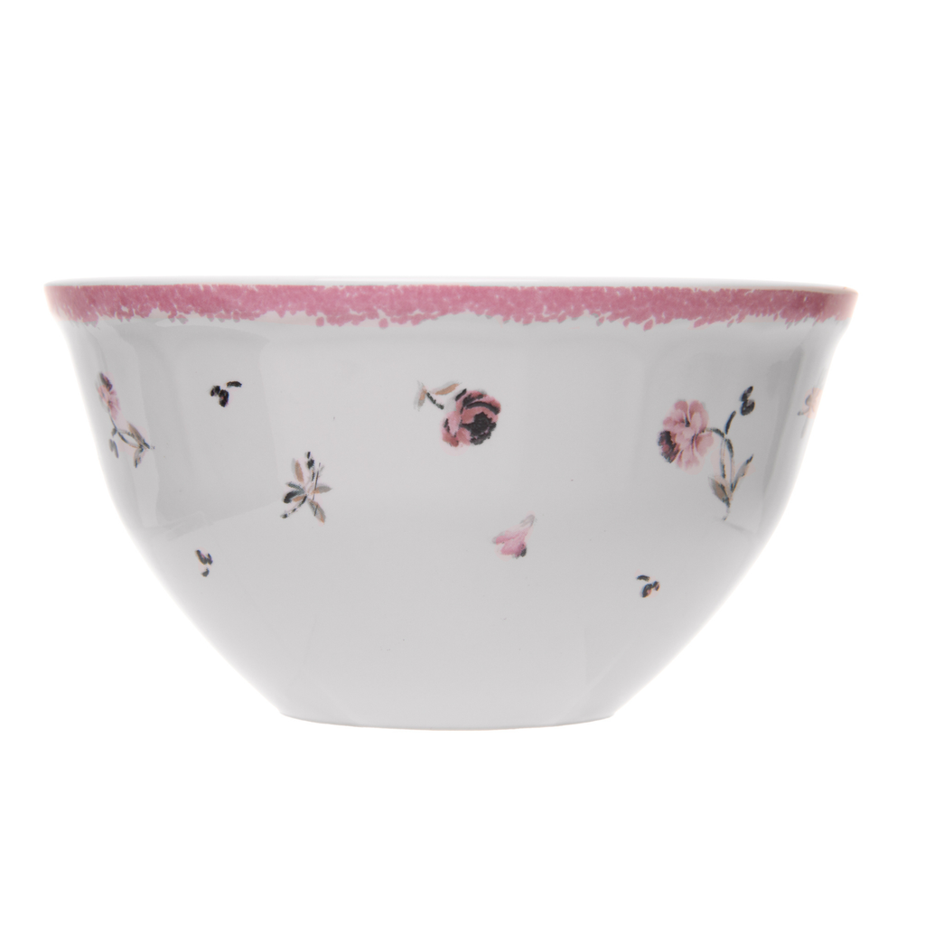 Conjunto 4 Bowls Cerâmica Florescer Azul 12,5cm