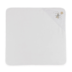 Toalha Banho com Capuz Baby Luna Branco Trussardi