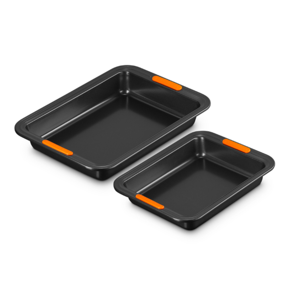 Conjunto 2 Formas Retangulares Metal Bakeware 28/33cm Le Creuset