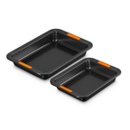 Conjunto 2 Formas Retangulares Metal Bakeware 28/33cm Le Creuset