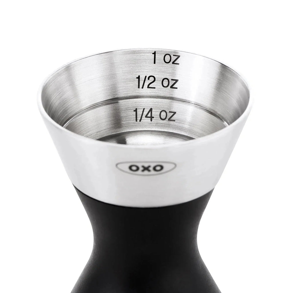 Dosador Duplo Inox 7ml e 37ml OXO