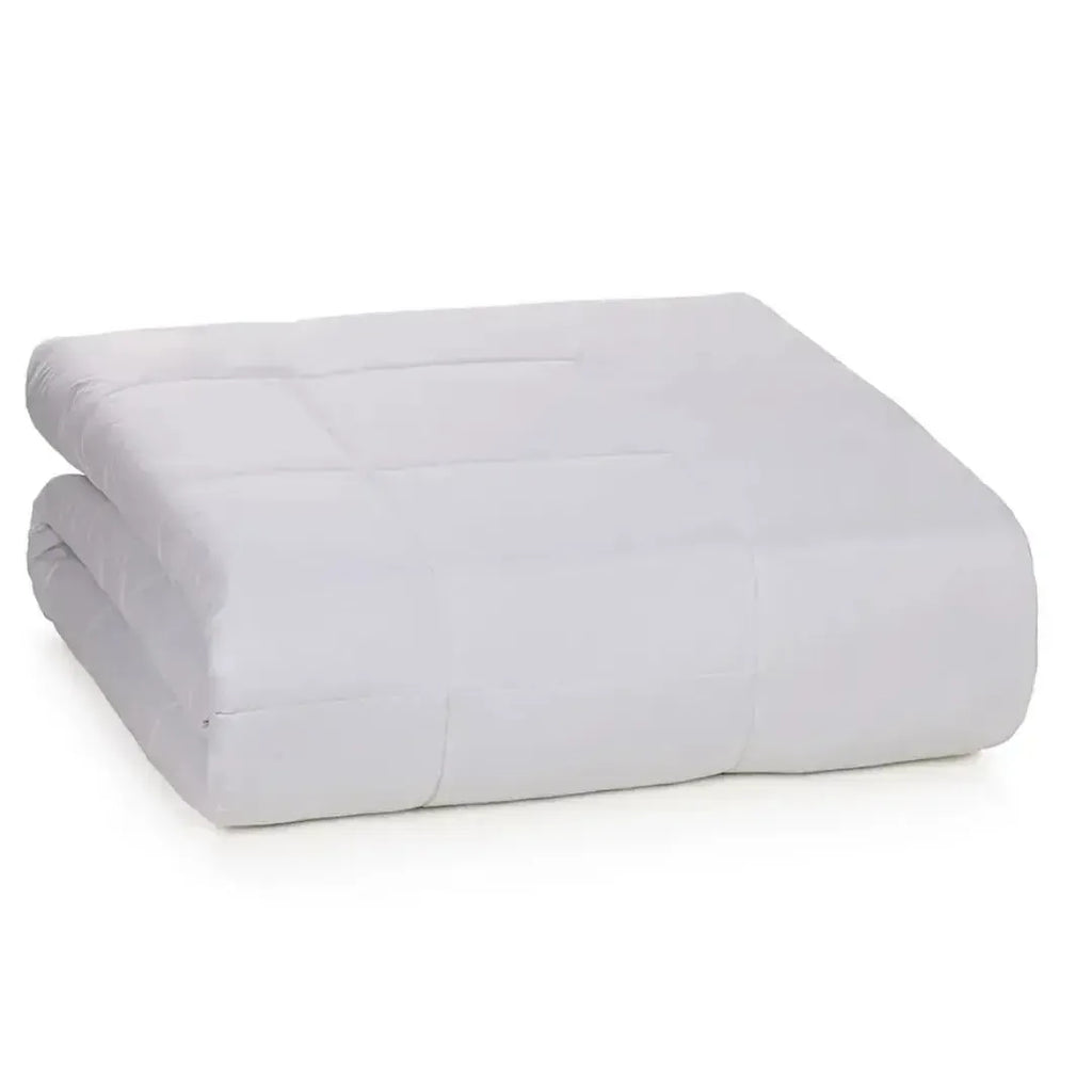 Edredom Solteiro Vinci 200 Fios Percal 100% Algodão Branco Trussardi