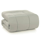 Edredom Solteiro Vinci 200 Fios Percal 100% Algodão Grigio Trussardi
