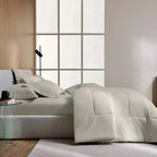 Edredom Solteiro Vinci 200 Fios Percal 100% Algodão Grigio Trussardi