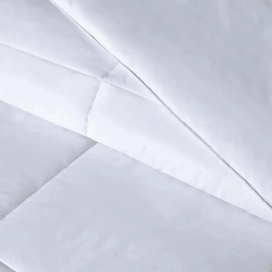 Edredom Solteiro Vinci 200 Fios Percal 100% Algodão Branco Trussardi