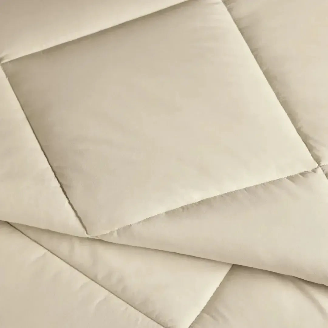Edredom Solteiro Vinci 200 Fios Percal 100% Algodão Crema Trussardi