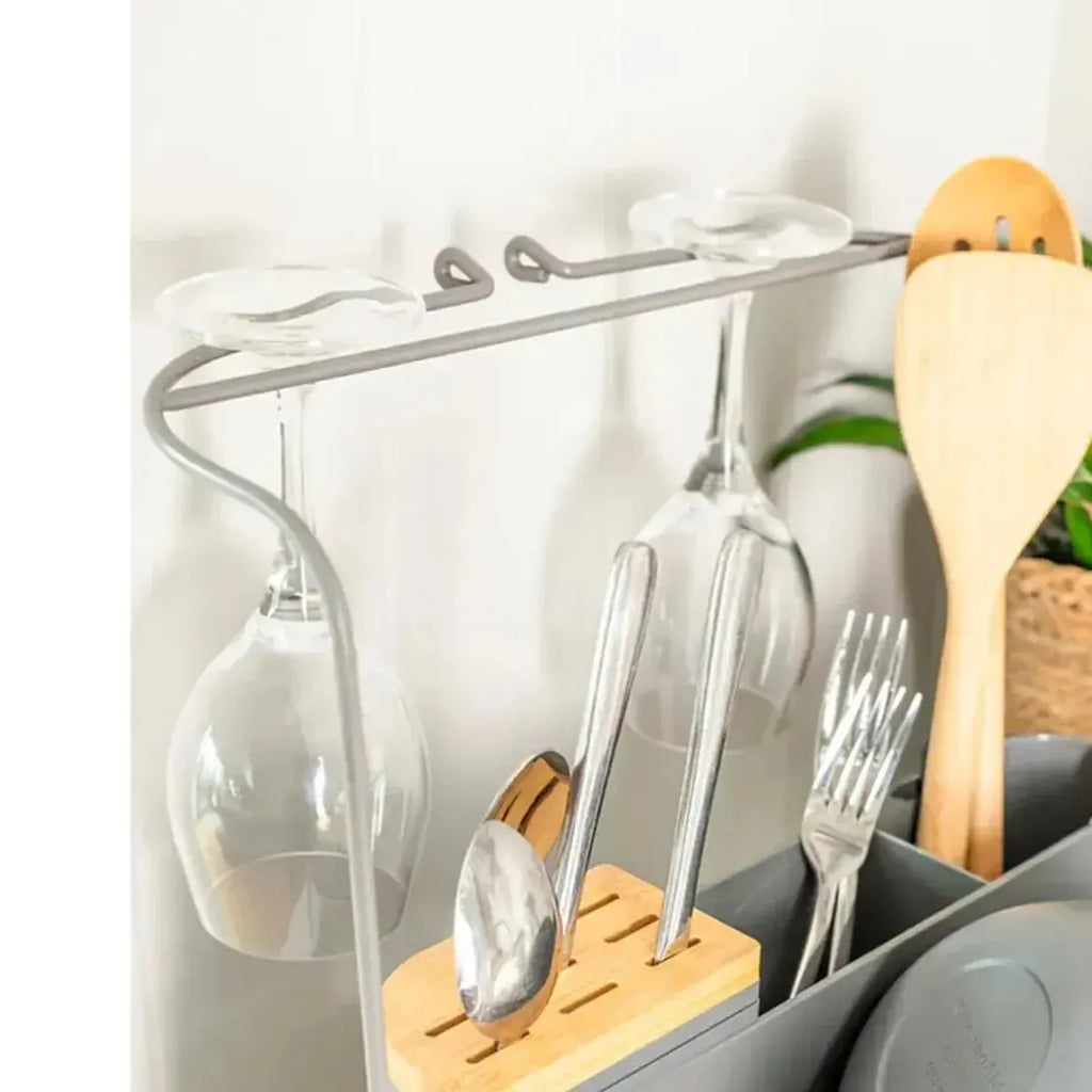 Escorredor de Louças Expansível Cinza KitchenAid