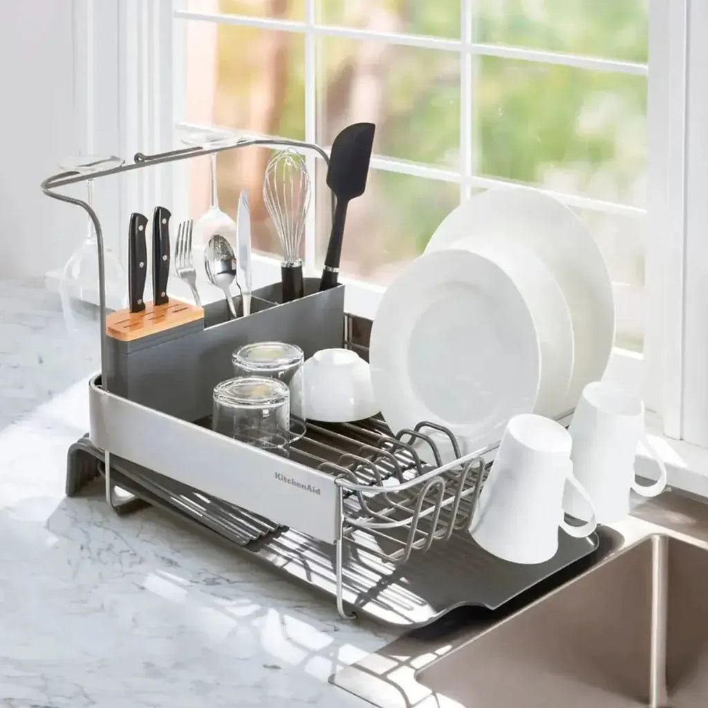 Escorredor de Louças Expansível Cinza KitchenAid
