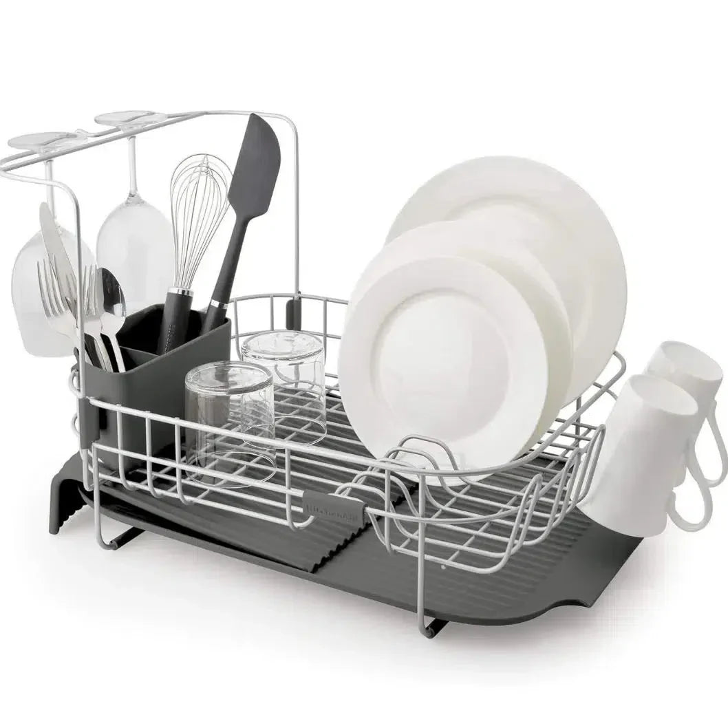 Escorredor de Louças Expansível Cinza KitchenAid