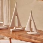Escultura Barco em Poliresina 28,5x19x4cm Mart
