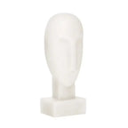 Escultura Face em Poliresina 24,5x9,5x8cm Mart