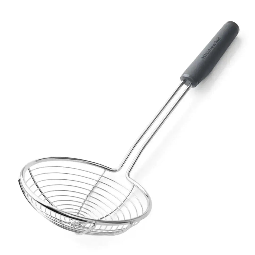 Escumadeira Aço Inox Charcoal Grey KitchenAid