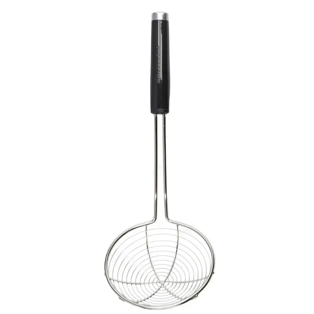 Escumadeira Aço Inox Preta KitchenAid