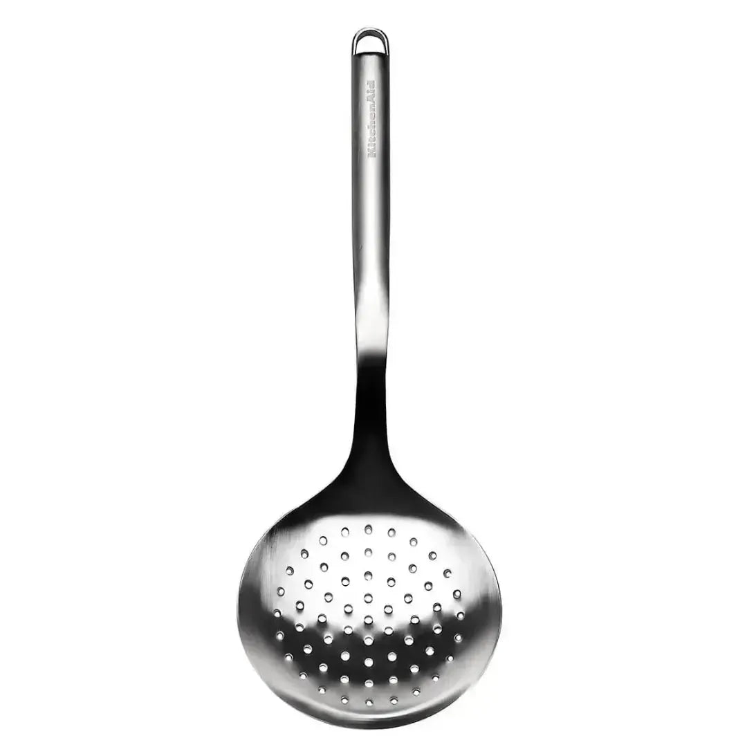 Escumadeira Luxo Premium Inox com Alça Kitchenaid