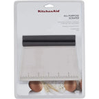 Espátula Multiuso Raspadora com Régua Inox Preta KitchenAid