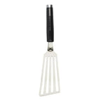 Espátula Perfurada Flexível Inox Preta 33cm KitchenAid