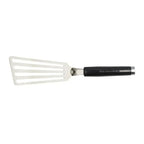 Espátula Perfurada Flexível Inox Preta 33cm KitchenAid