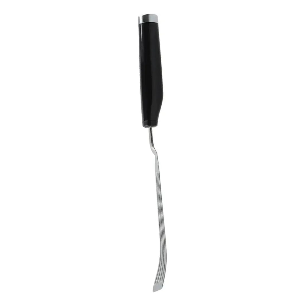 Espátula Perfurada Flexível Inox Preta 33cm KitchenAid