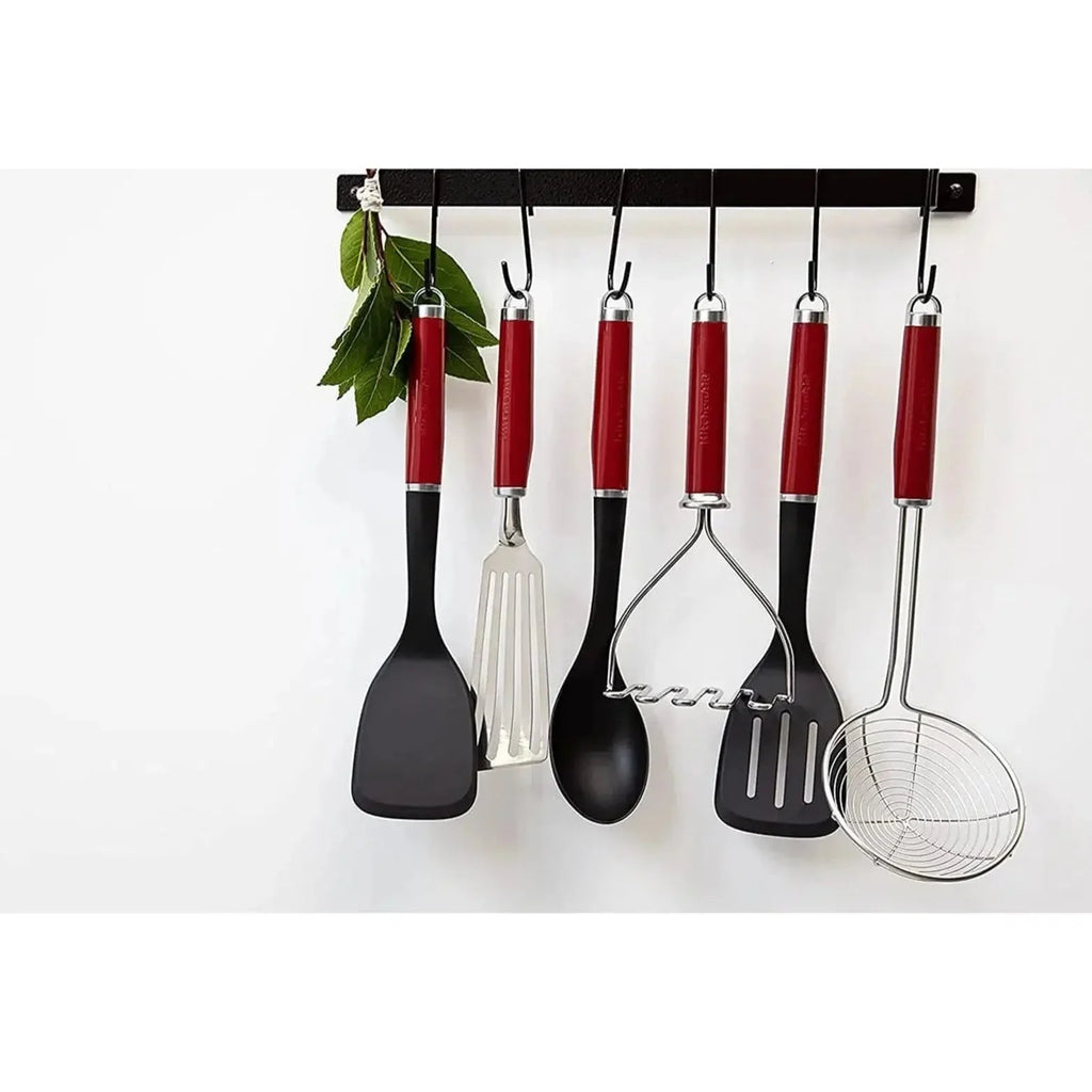 Espátula Perfurada Nylon Alça Empire Red 35cm KitchenAid