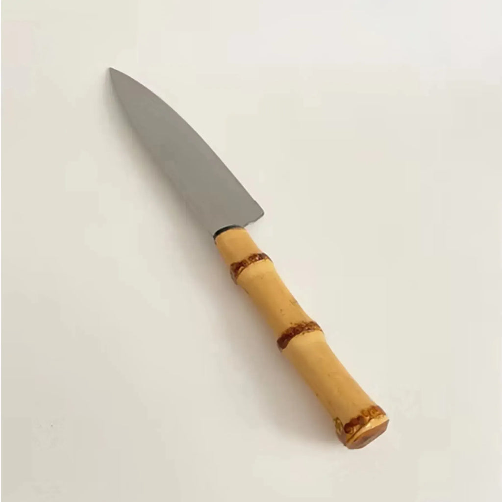 Faca p/ Carne Trinchante em Bambu Natural