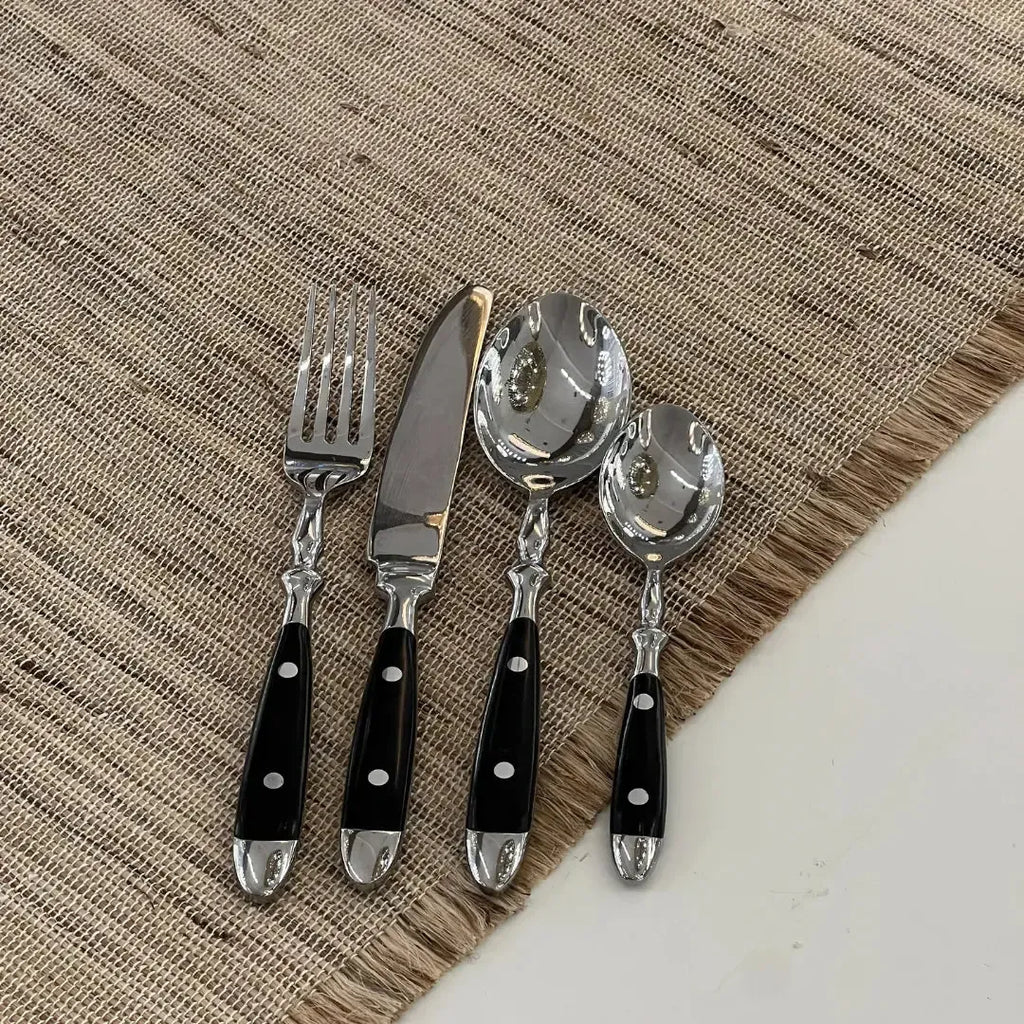 Faqueiro 16 Peças Aço Inox com Cabo Marrom Linha Sintonia