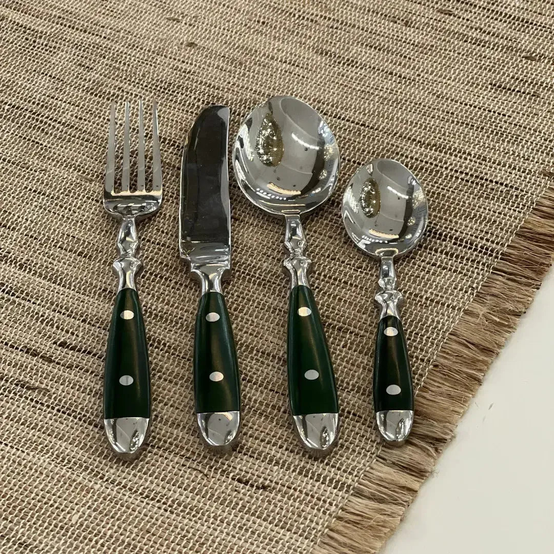 Faqueiro 16 Peças Aço Inox com Cabo Marrom Linha Sintonia