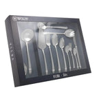 Faqueiro 54 Peças Aço Inox Viena com Caixa Litografada Wolff