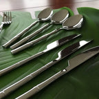 Faqueiro Steel Wood em Aço Inox 24Pçs Fracalanza