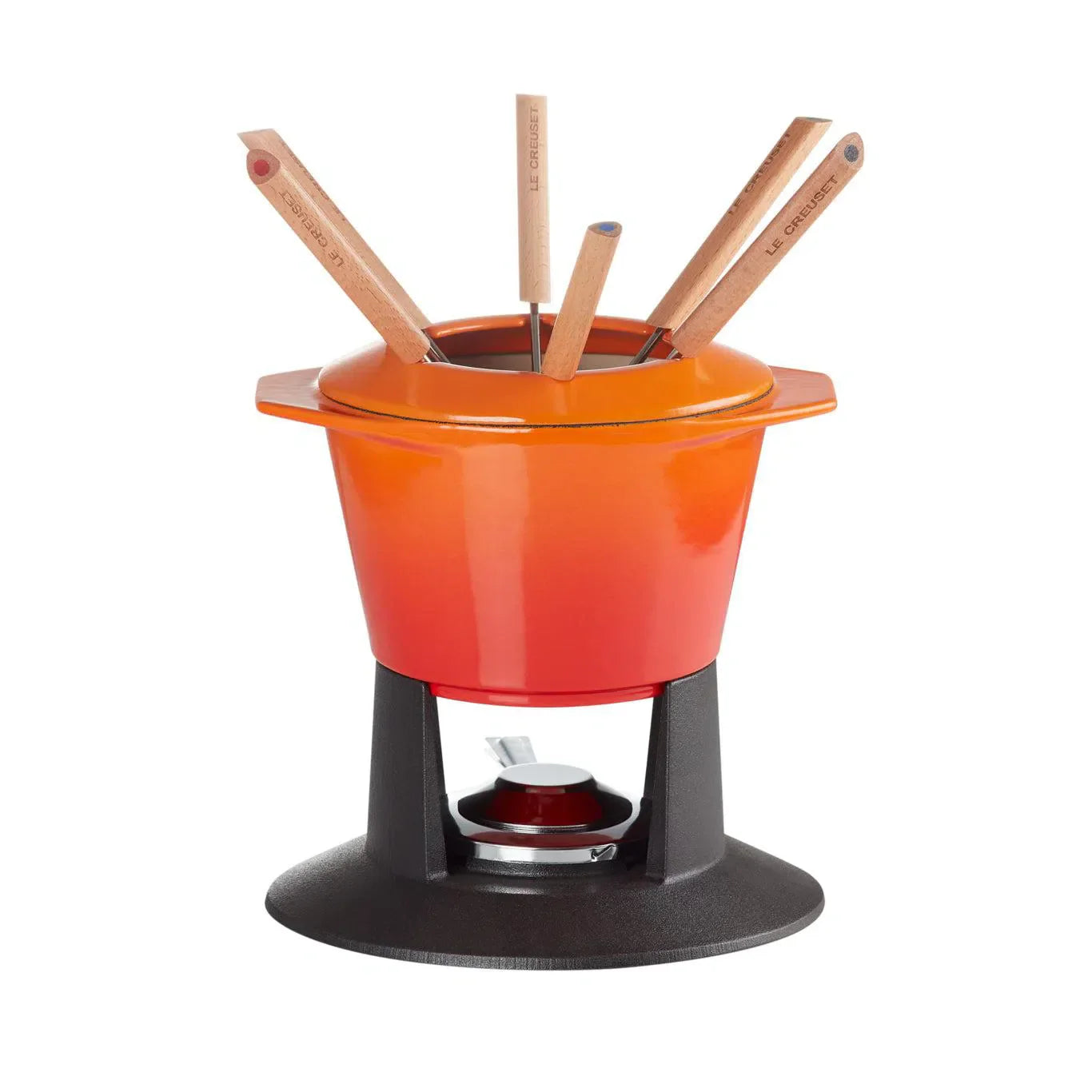 PRÉ-VENDA: Fondue Gourmand Ferro Fundido Laranja Le Creuset