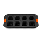 Forma para 8 Mini Pães Metal Bakeware Le Creuset