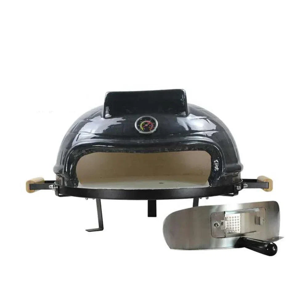Forno de Pizza Kamado Portátil Verde Artemano