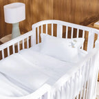 Fronha Avulsa Baby Bene 100% Algodão Egípcio Branco Trussardi
