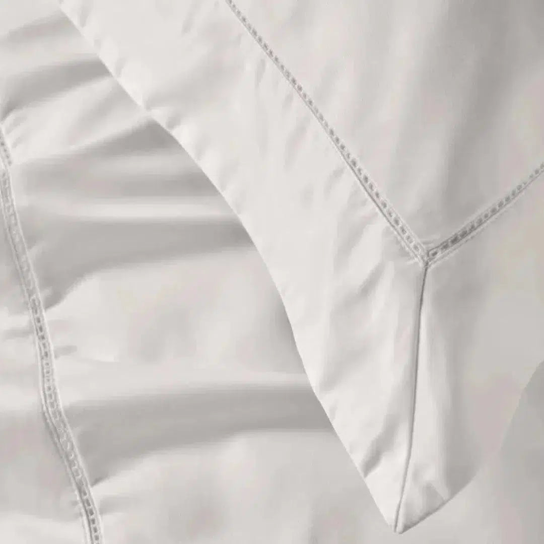 Fronha Firmiano 1000 Fios Cetim 100% Algodão Egípcio Branco 50x70cm Trussardi