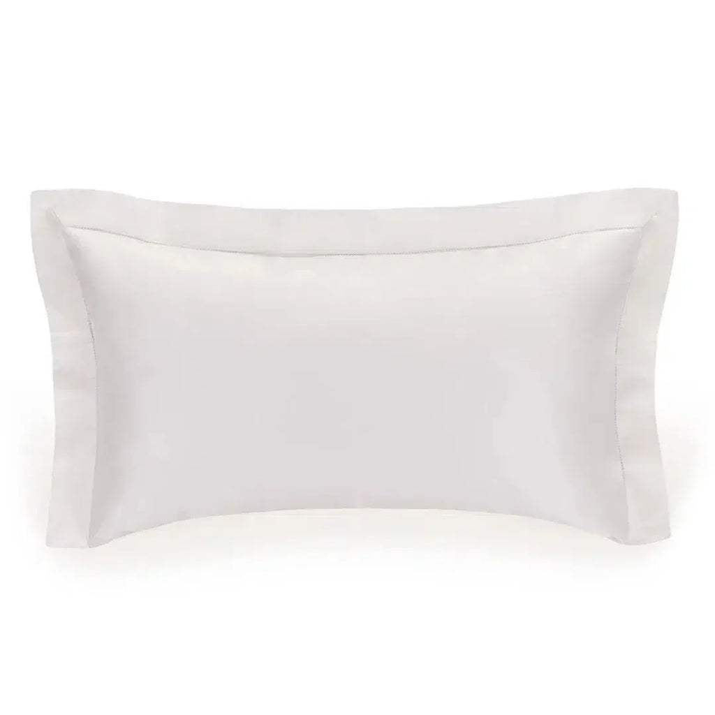Fronha Firmiano 1000 Fios Cetim 100% Algodão Egípcio Branco 50x70cm Trussardi