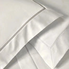 Fronha Portello 300 Fios 100% Algodão Egípcio Branco 50x70cm Trussardi