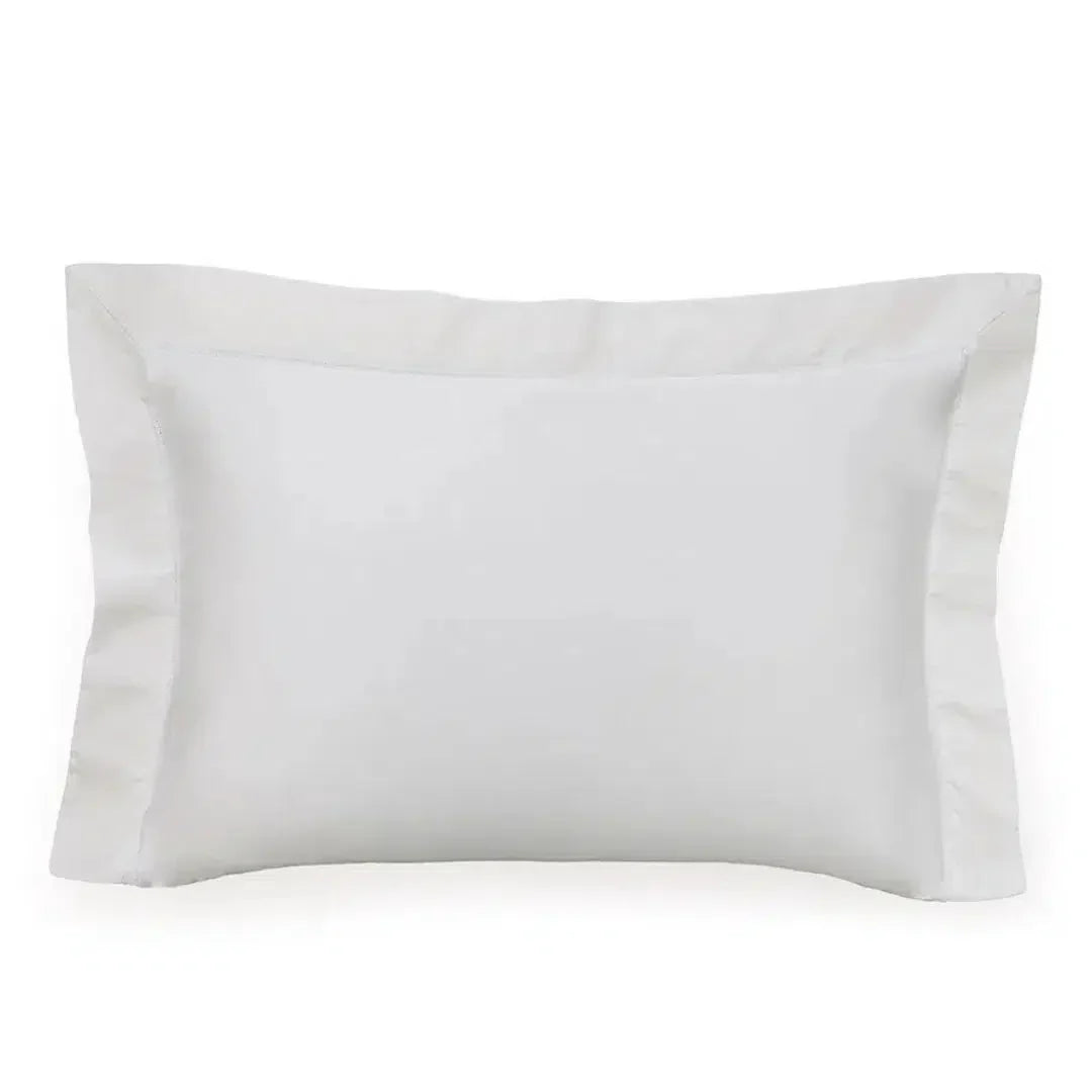 Fronha Portello 300 Fios 100% Algodão Egípcio Branco 50x70cm Trussardi