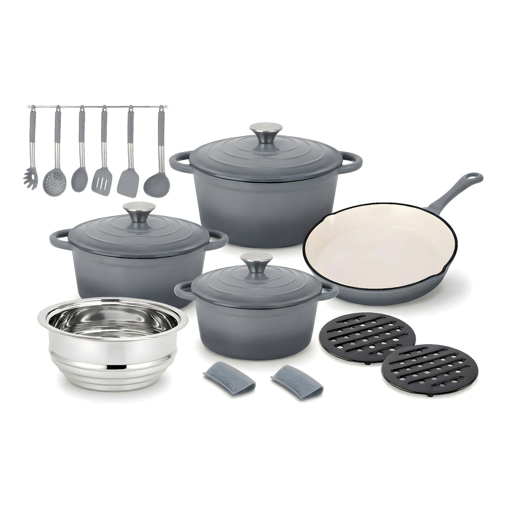 Jogo De Panelas Select Cook Ferro Fundido