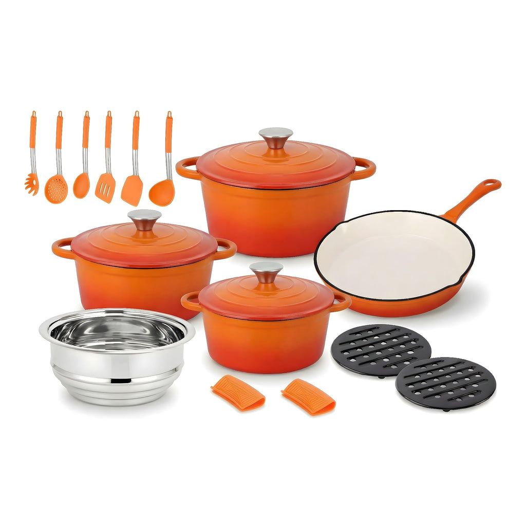 Jogo De Panelas Select Cook Ferro Fundido