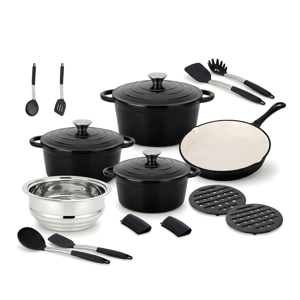 Jogo De Panelas Select Cook Ferro Fundido