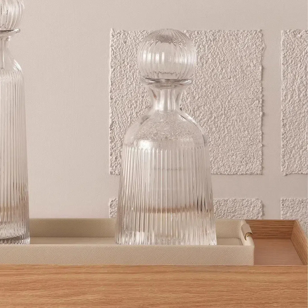 Garrafa Decorativa em Vidro 27,5x13cm Mart